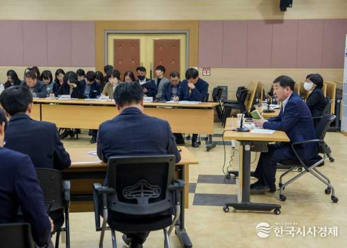 증평군, 2026년 정부예산 확보 발굴 보고회 개최