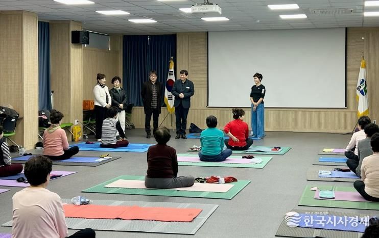 함양군 함양읍, 주민자치 프로그램 현장 방문