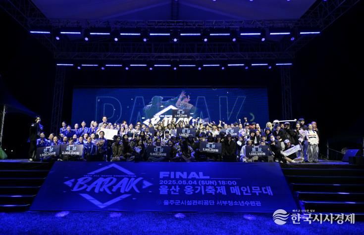 청소년의 끼와 열정을 활짝 피우는 2025년 울주군 청소년의 달 행사'발악'성료