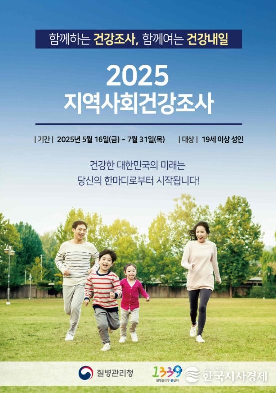2025년 지역사회건강조사 포스터