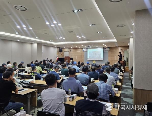 파주시, 여름철 폭염 대비 현장근로자 안전보건교육 실시
