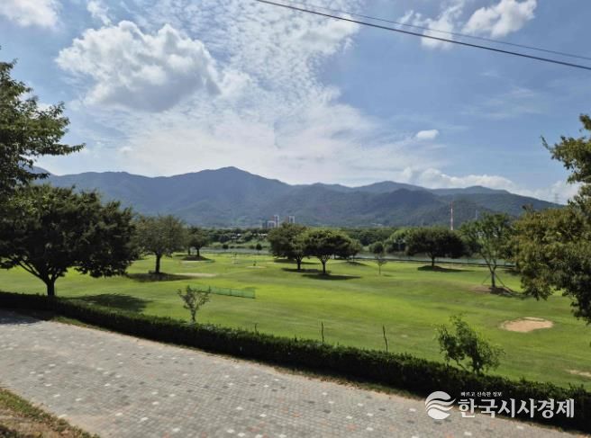 밀양파크골프장 전경