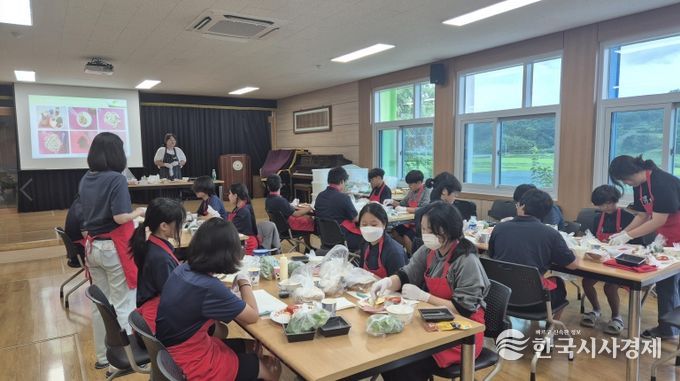 청소년 영양 및 비만예방 교육 운영