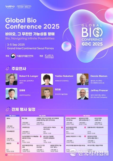 2025 글로벌 바이오 콘퍼런스(GBC) 포스터
