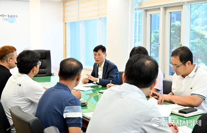 최훈식 장수군수, 청년 한우농가와 간담회 개최