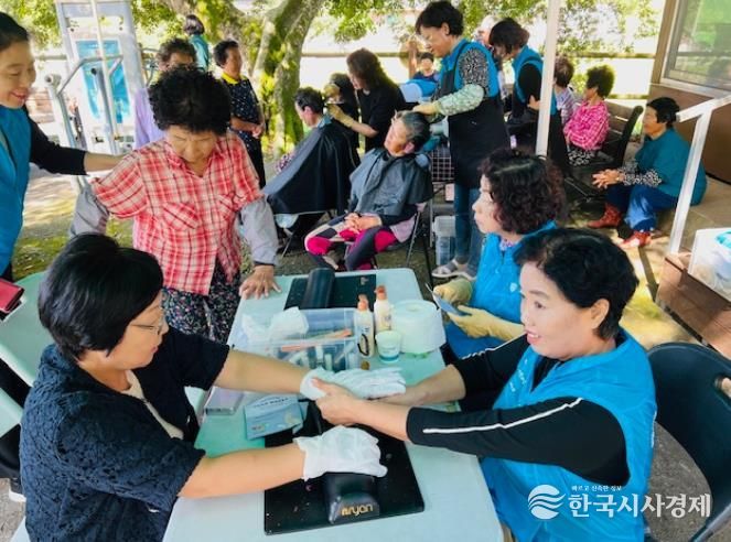 장흥군 전남행복버스, 장동면 3개 마을 찾아 따뜻한 온기 나눔