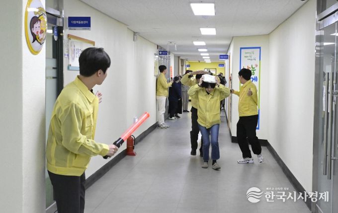 순창군 2025년 지진 대비 주민대피훈련 실시