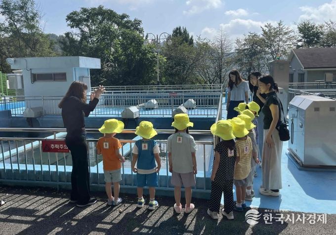 밀양시, 어린이집 대상 교동정수장 견학 프로그램 운영