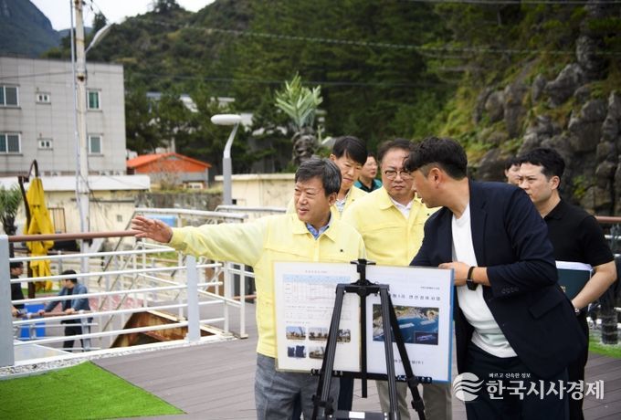 울릉군, 하반기 주요사업장 안전점검