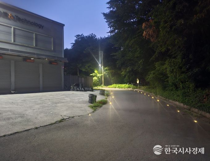 죽림양지길 범죄예방 안심골목길 조성 사업