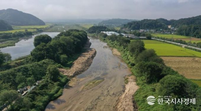 민주노총 건설기계노조 봉화지회, 낙화암천 준설작업 재능기부
