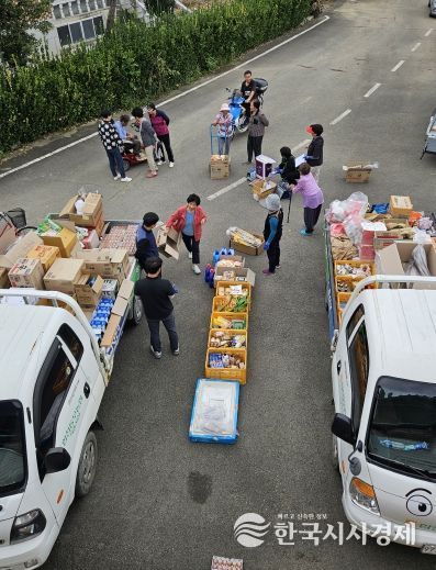 합천동부농협 적중지점, 추석 맞이 이동장터 운영