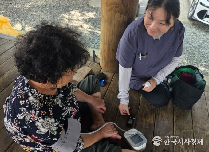 함평군, 작은 관심으로 큰 생명 구했다_방문간호사