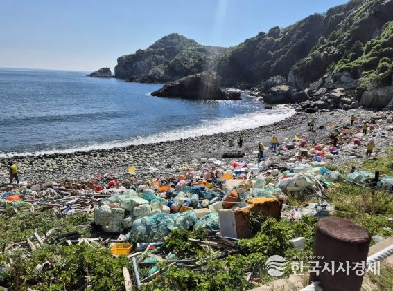 통영시, 추석맞이 해양환경 정화활동 실시