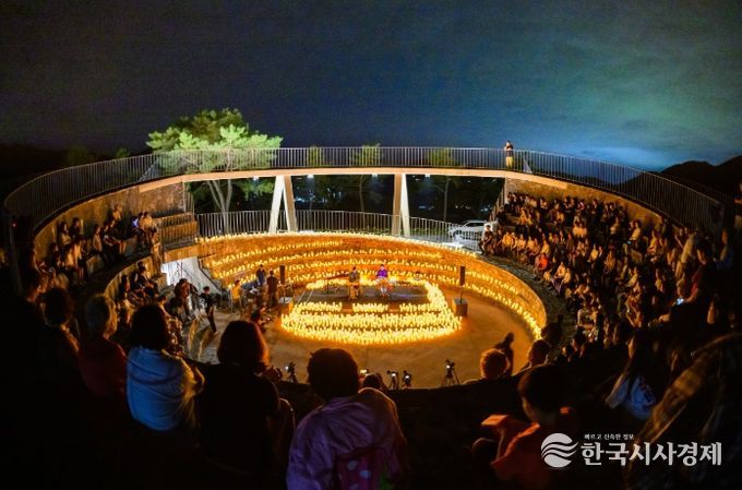 남해바래길 작은음악회‘캔들콘서트’성황