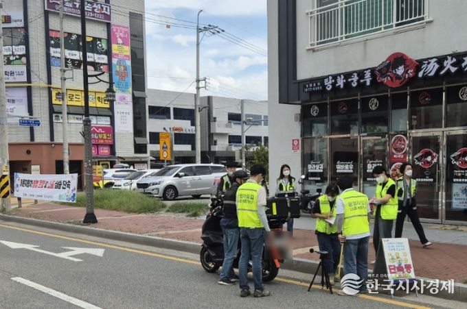 ‘오토바이 배기소음’ 경찰서 등 합동 단속