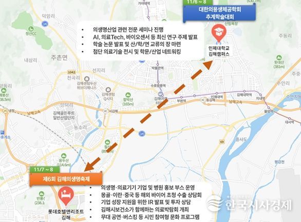 제6회 김해의생명축제와 대한의용생체공학회 추계학술대회 안내