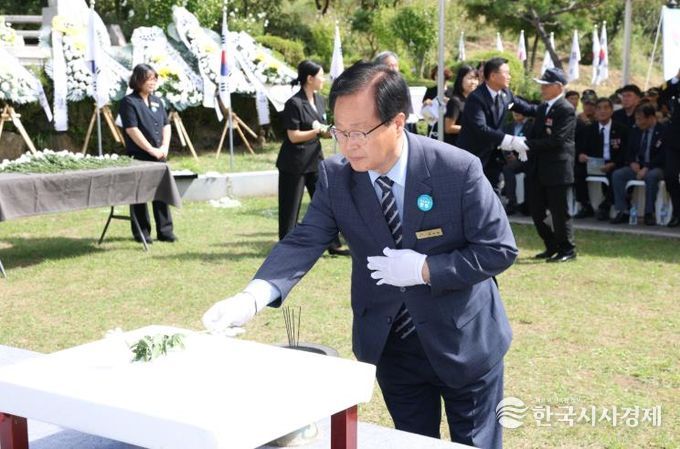 완주군보훈단체협의회, 첫 호국영령 추모제 열어