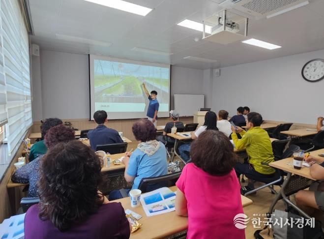 하동형 맞춤 교육,  신규농업인 기초영농기술교육 성황리 마무리