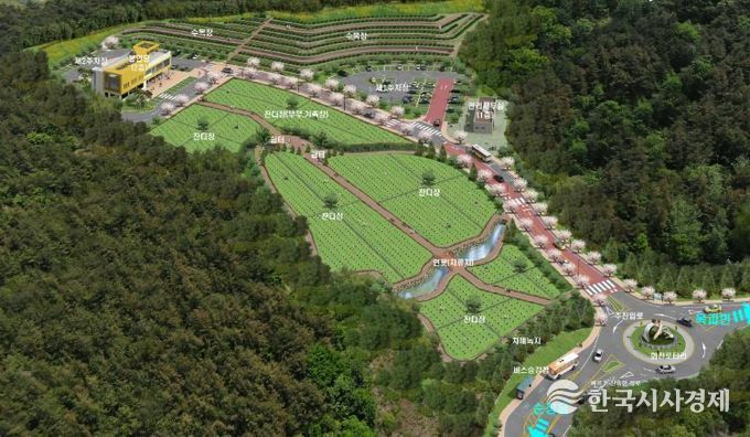 순창군 공설추모공원 조성사업 조감도