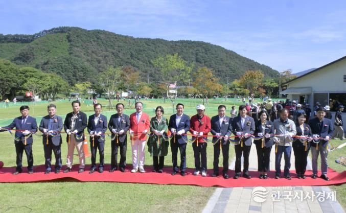 순창군 쌍치 파크골프장 개장, 기념대회로 활력 더해