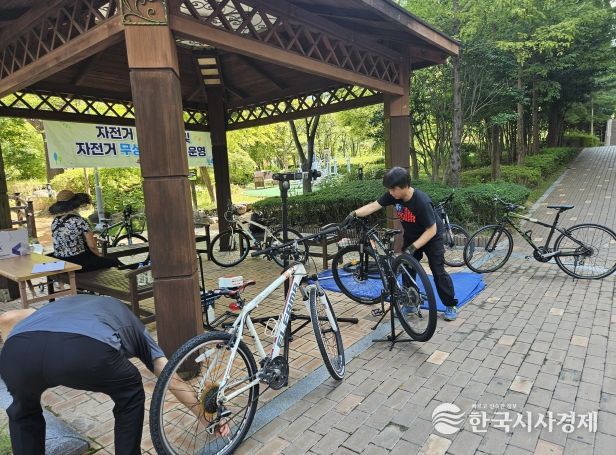 부산 북구, 자전거 나눔사업 및 자전거 무상점검의 날 성료