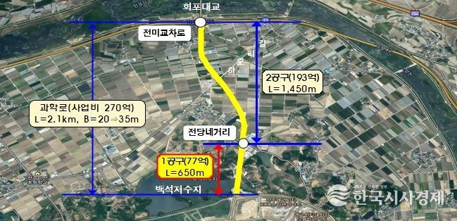 전주·완주 상생, 과학로 확장공사 본격화