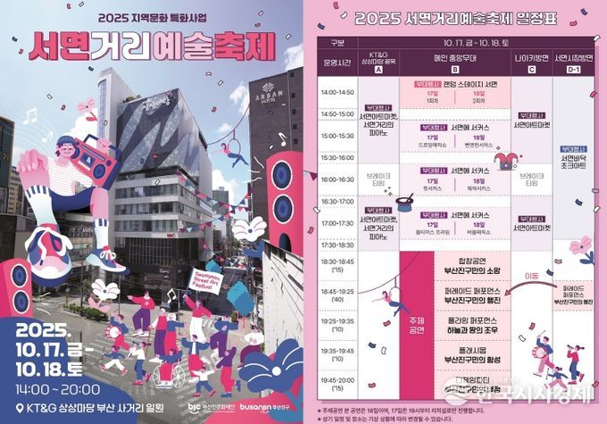 부산진문화재단, ‘부산진구 대표 축제, 서면거리예술축제 개최’