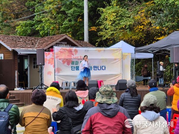 태백산국립공원 단풍명소, 봉화 ‘백천계곡’ 가을 단풍 축제 개최
