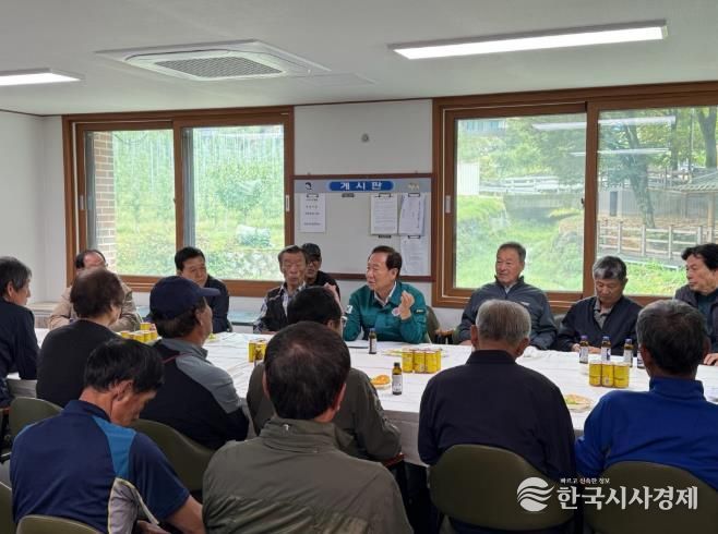 봉화군 물야면, 찾아가는 열린 군수실 운영