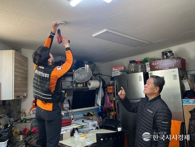 여수소방서, 주택용 소방시설 설치‘효도의 첫 걸음은 안전에서부터’집중홍보