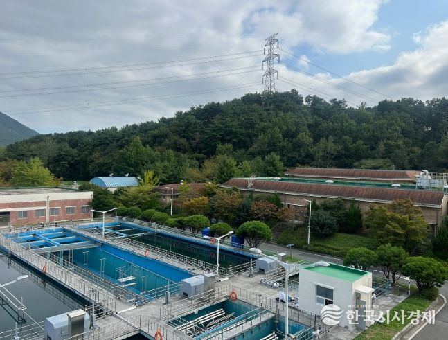 양산시 웅상정수장, 노후 고도정수처리시설 개량