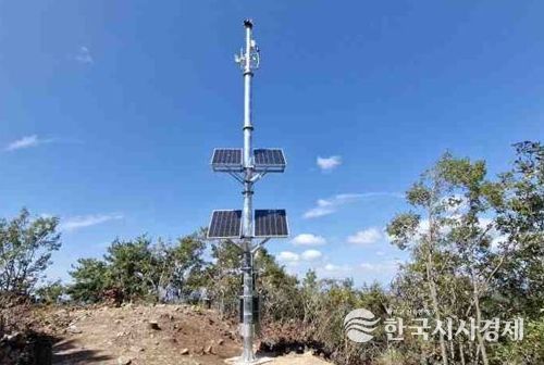 산불 무인감시카메라 추가 설치