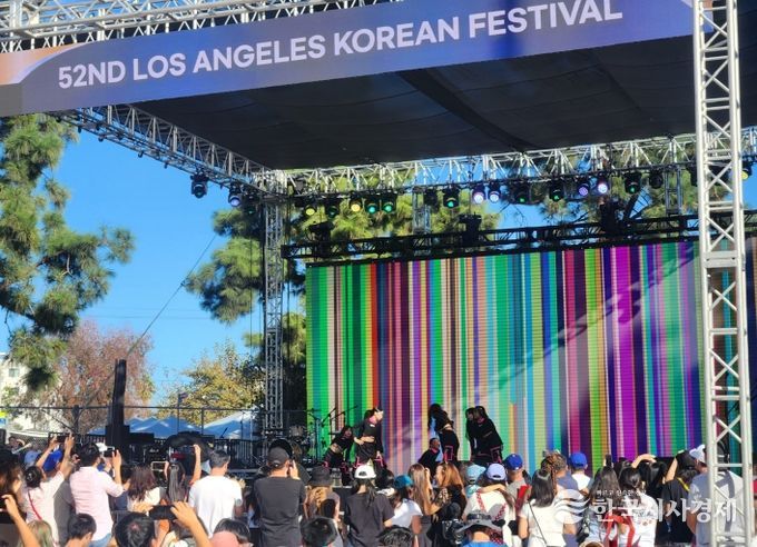 홍천군, LA 한인축제서 우수상품 선보여 완판