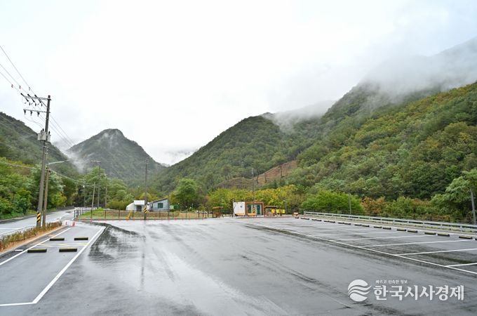 정선군, 사계절 힐링 트레킹 명소 항골 숨바우길 다목적 주차장 조성