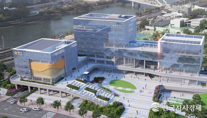 해운대구 신청사 조감도