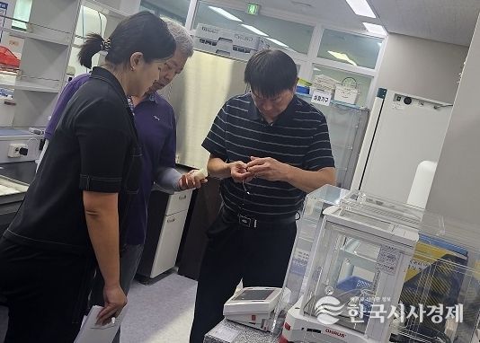 하수 분야 수질분석 능력 국제 숙련도 2년 연속 인증!