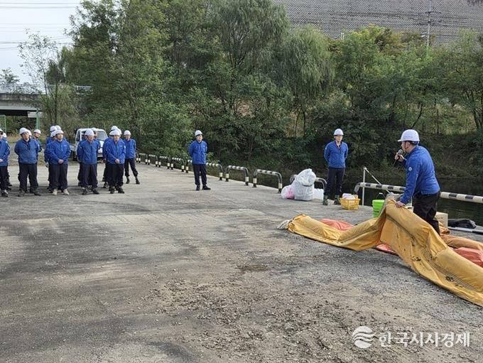 파주시, 수질오염사고 대비 방재훈련 실시