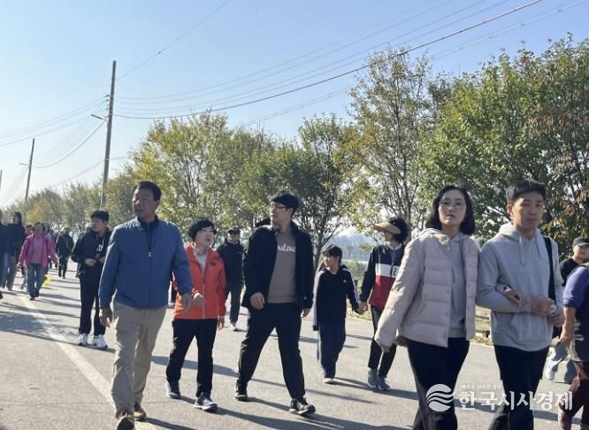 지난해 한천천 탐방 축제 사진