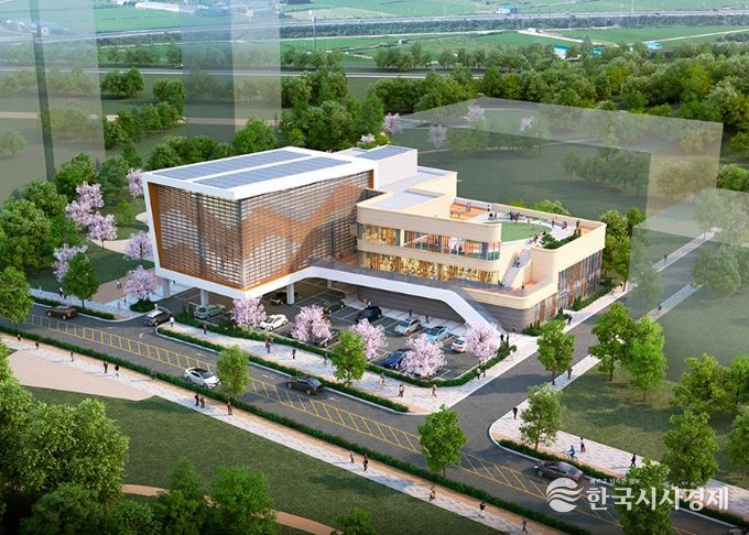 과천시 지식정보타운 문화체육시설 조감도