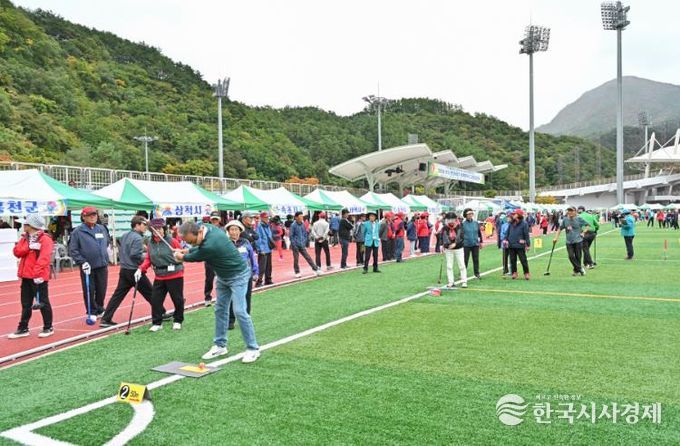 2025년 10월 강원도 그라운드골프대회 사진