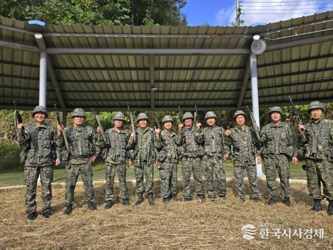 산청 특전예비군 중대, 입영훈련 실시