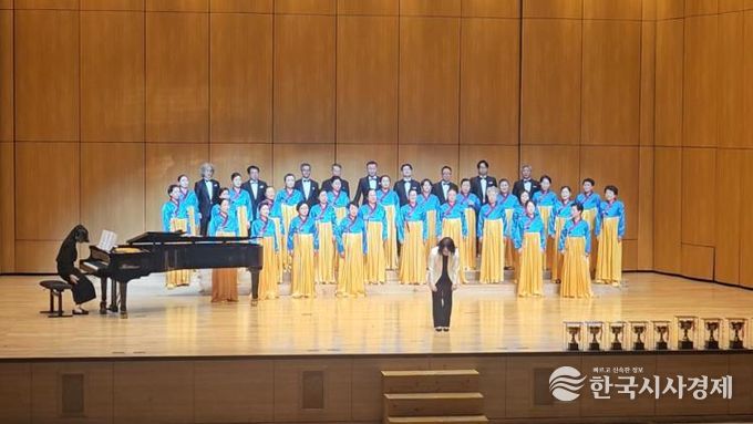 화순 여미합창단, 제33회 전남도민합창경연대회 1위 수상