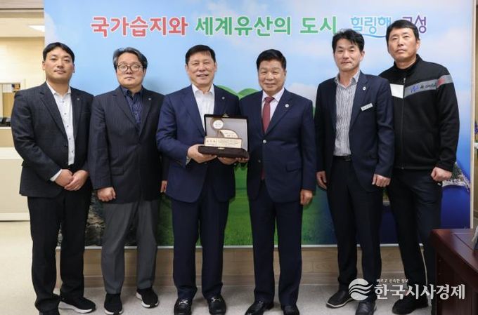 “KBO 허구연 총재, 경남 고성군 방문”