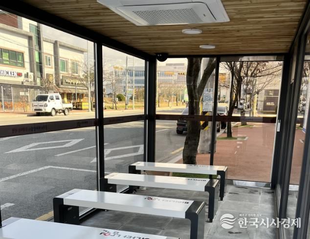 남원시, 동절기 대비 버스승강장 점검 나서(휴먼시아 아파트, 10월 설치)