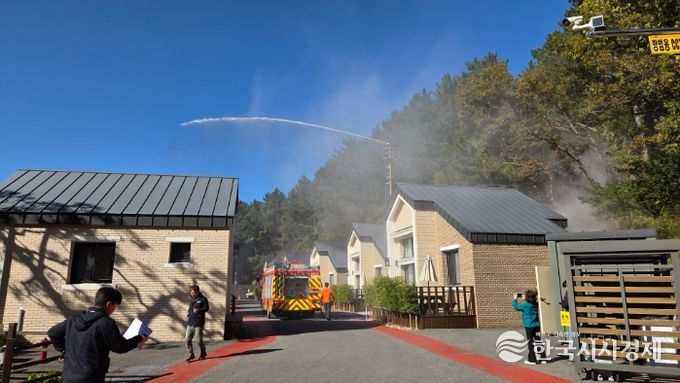 사천케이블카 자연휴양림 재해 대비 모의훈련