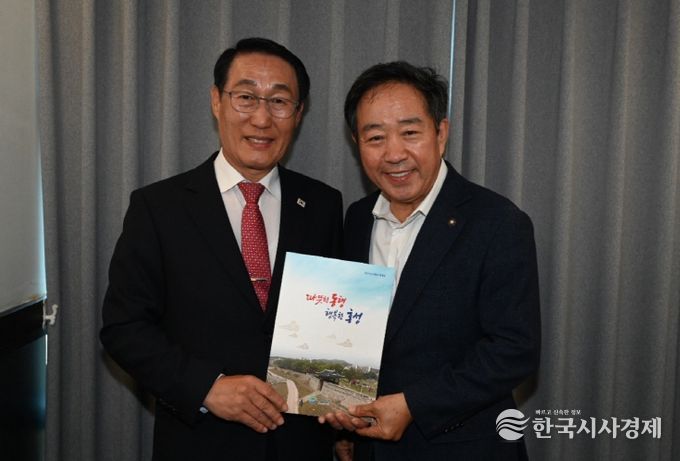 이용록 홍성군수, 주요사업 국비 확보위해 국회 방문