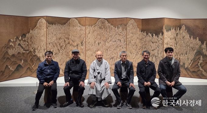 조계종 종정 성파스님, 진주전통공예비엔날레 방문