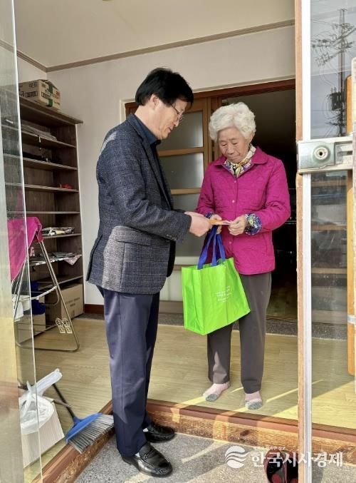 홍성군 광천읍, 순국선열의 달 기념 유가족 위문