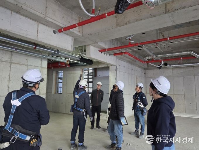 동절기 대비 건축공사장 현장점검
